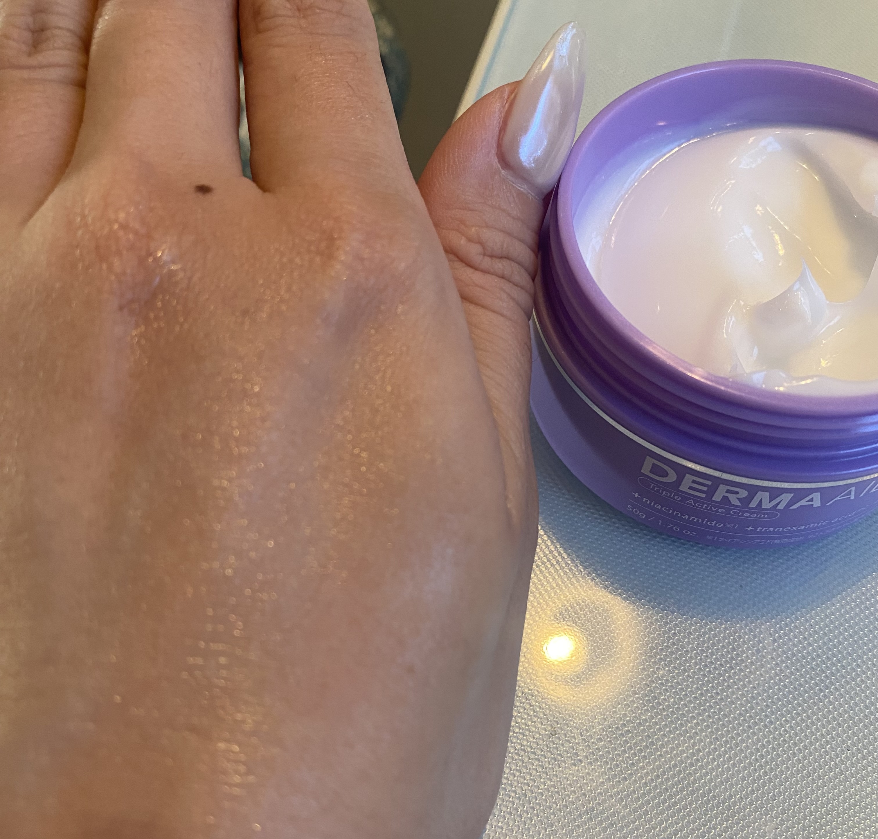 ダーマエイド トリプルアクティブクリーム【医薬部外品】/pdc/フェイスクリームを使ったクチコミ（2枚目）