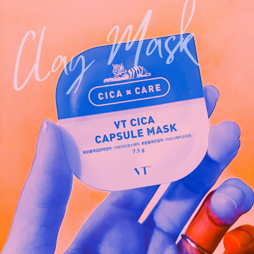 CICA カプセルマスク/VT/洗い流すパック・マスクを使ったクチコミ(1枚目)