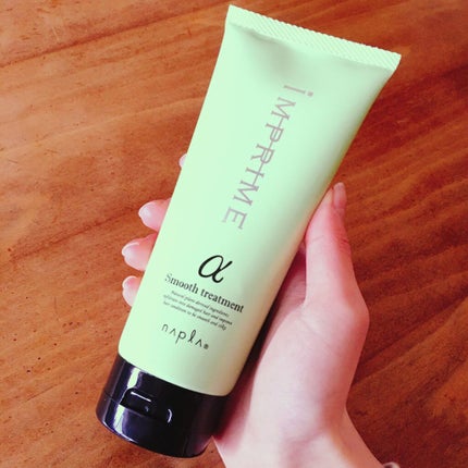 N. インプライム スムーストリートメント アルファのクチコミ「このトリートメントさえ使えば 
乾燥するシャンプーを使っても、
さらツヤ髪になります💁♀️✨.....」(1枚目)