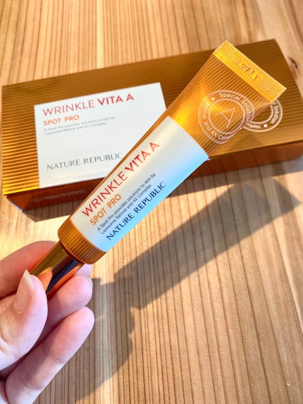 リンクルビタAスポットプロ/ネイチャーリパブリック/美容液を使ったクチコミ(2枚目)