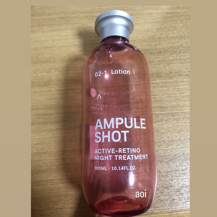 アクティブレチノ ナイトトリートメント ローション/AMPULE SHOT/化粧水を使ったクチコミ（1枚目）