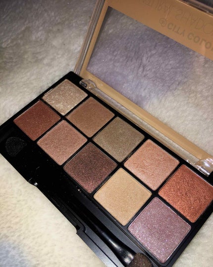 NATURAL SHADOW PALETTE/CITY COLOR/アイシャドウパレットを使ったクチコミ(1枚目)