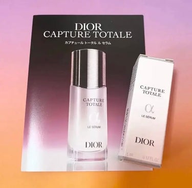 カプチュール トータル ル セラム/Dior/美容液を使ったクチコミ（1枚目）