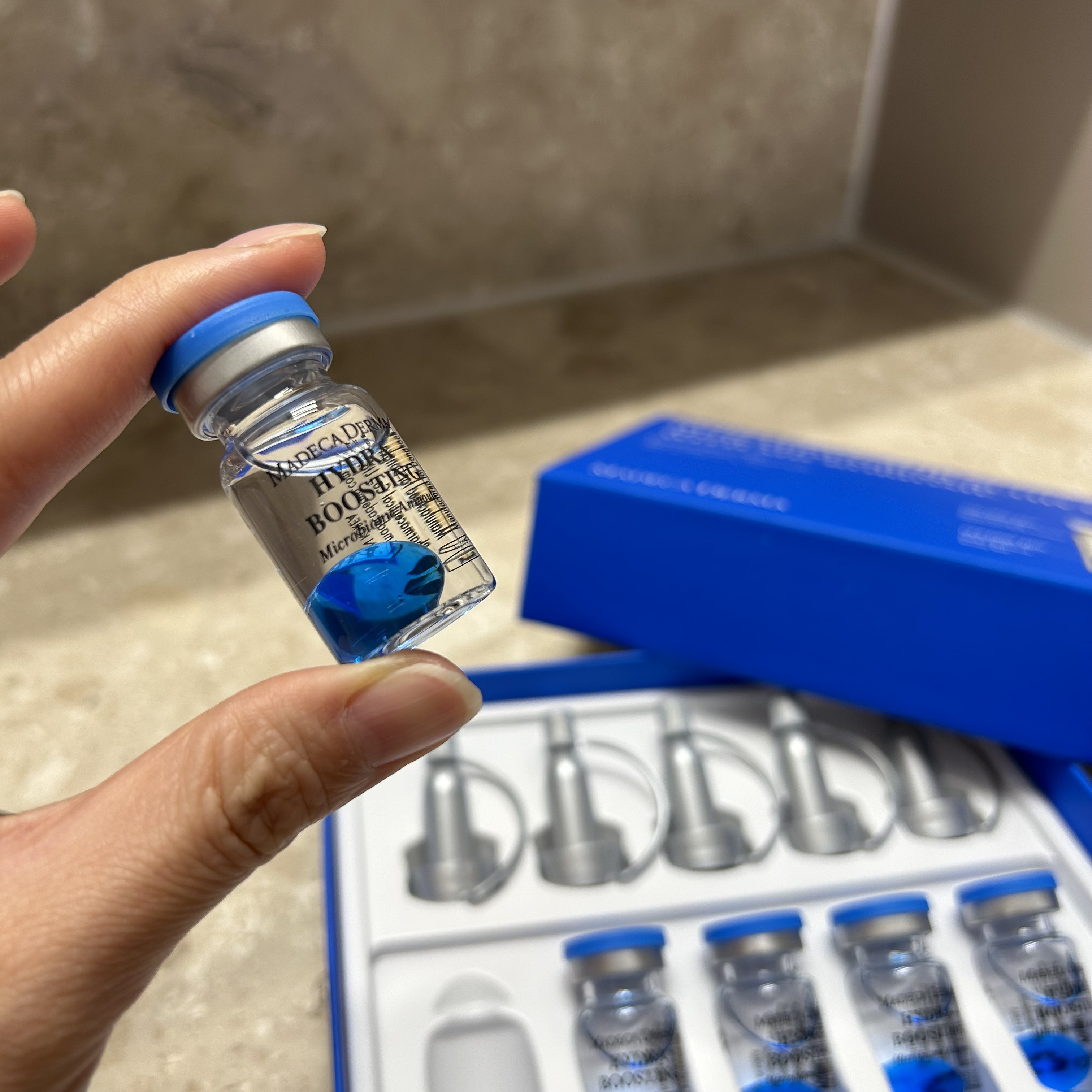 ハイドラブースティング マイクロバイオームアンプル/マデカダーマ/美容液を使ったクチコミ（2枚目）