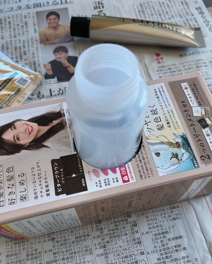 クリアリーカラー (白髪用) /クレオディーテ/ヘアカラーを使ったクチコミ(2枚目)