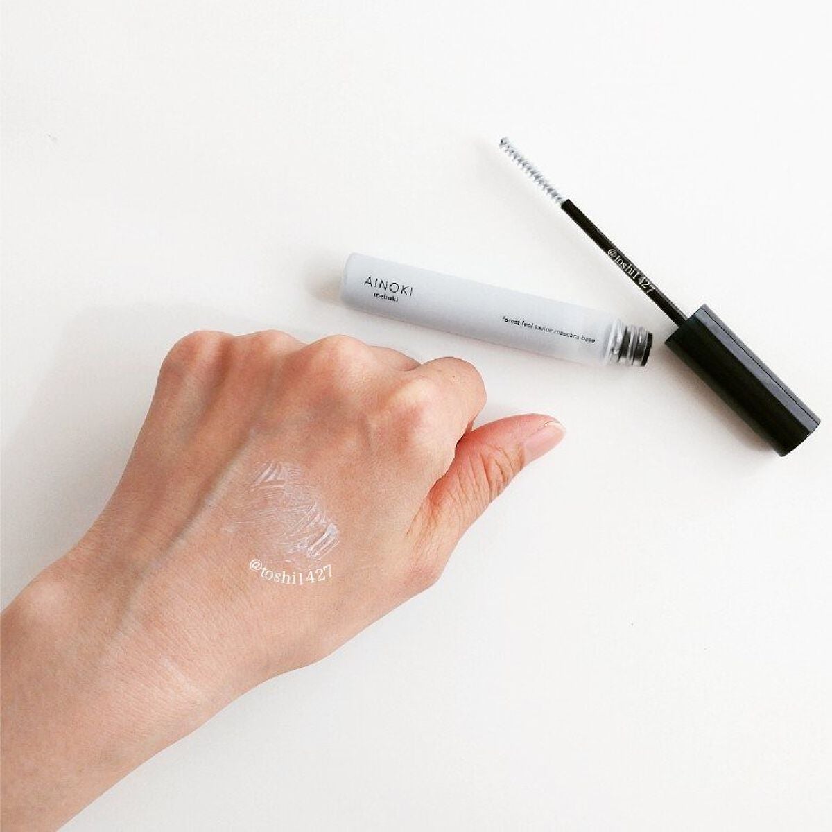 フォレスト フィール セイバー マスカラベース/AINOKI mebuki/マスカラ下地を使ったクチコミ(3枚目)