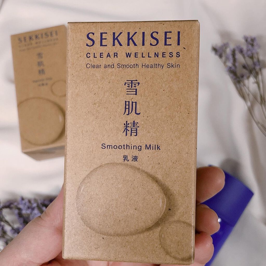 クリアウェルネス スムージング ミルク/雪肌精/乳液を使ったクチコミ（3枚目）