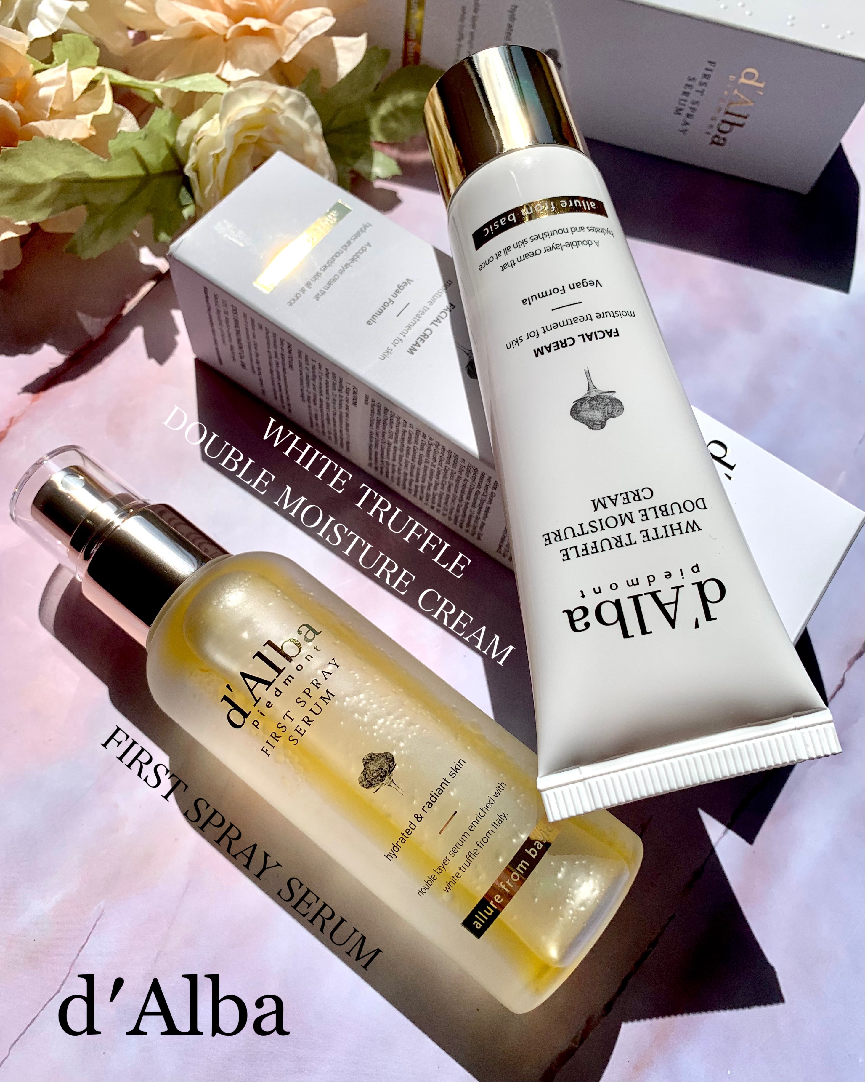 ダルバ ホワイトトリュフファーストスプレーセラム/ダルバ/ミスト状化粧水を使ったクチコミ（1枚目）