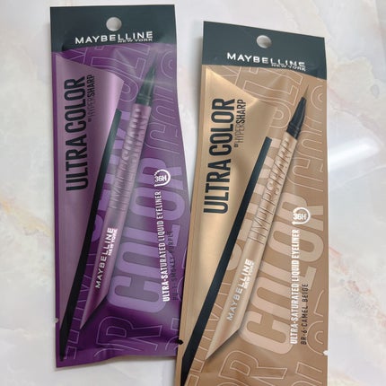 ウルトラカラー アイライナー/MAYBELLINE NEW YORK/リキッドアイライナーを使ったクチコミ(1枚目)