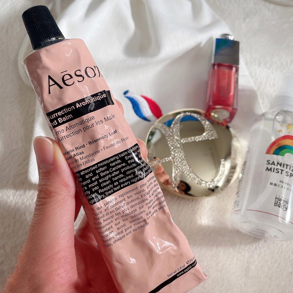 アンドラム アロマティック ハンドバーム/Aesop/ハンドクリームを使ったクチコミ(4枚目)