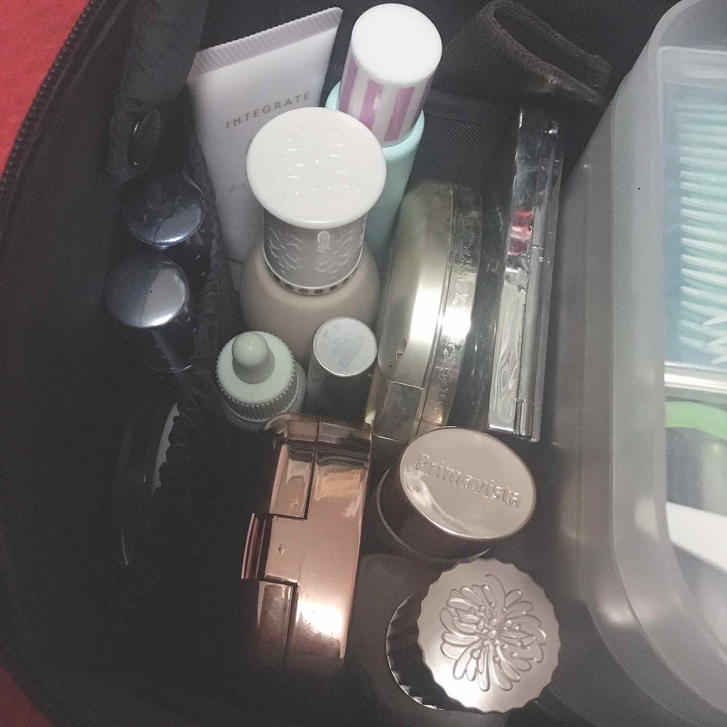 ナイロンメイクボックス・M/無印良品/化粧ポーチを使ったクチコミ(4枚目)