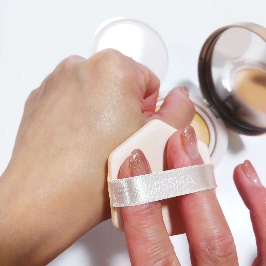 ミシャ Ｍ スキンフェイクパウダー ノンパール/MISSHA/ルースパウダーを使ったクチコミ（3枚目）