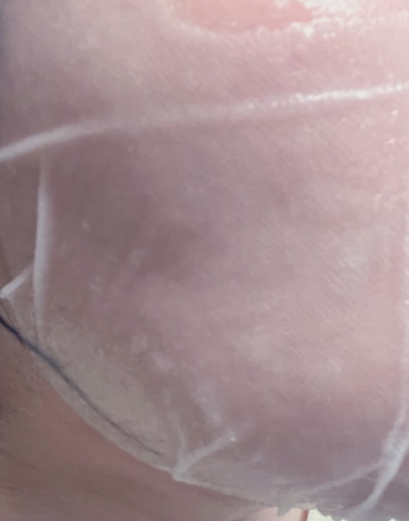 リリーフブルーフラワーフェイスマスクパック/HYGGEE/シートマスク・パックを使ったクチコミ（3枚目）