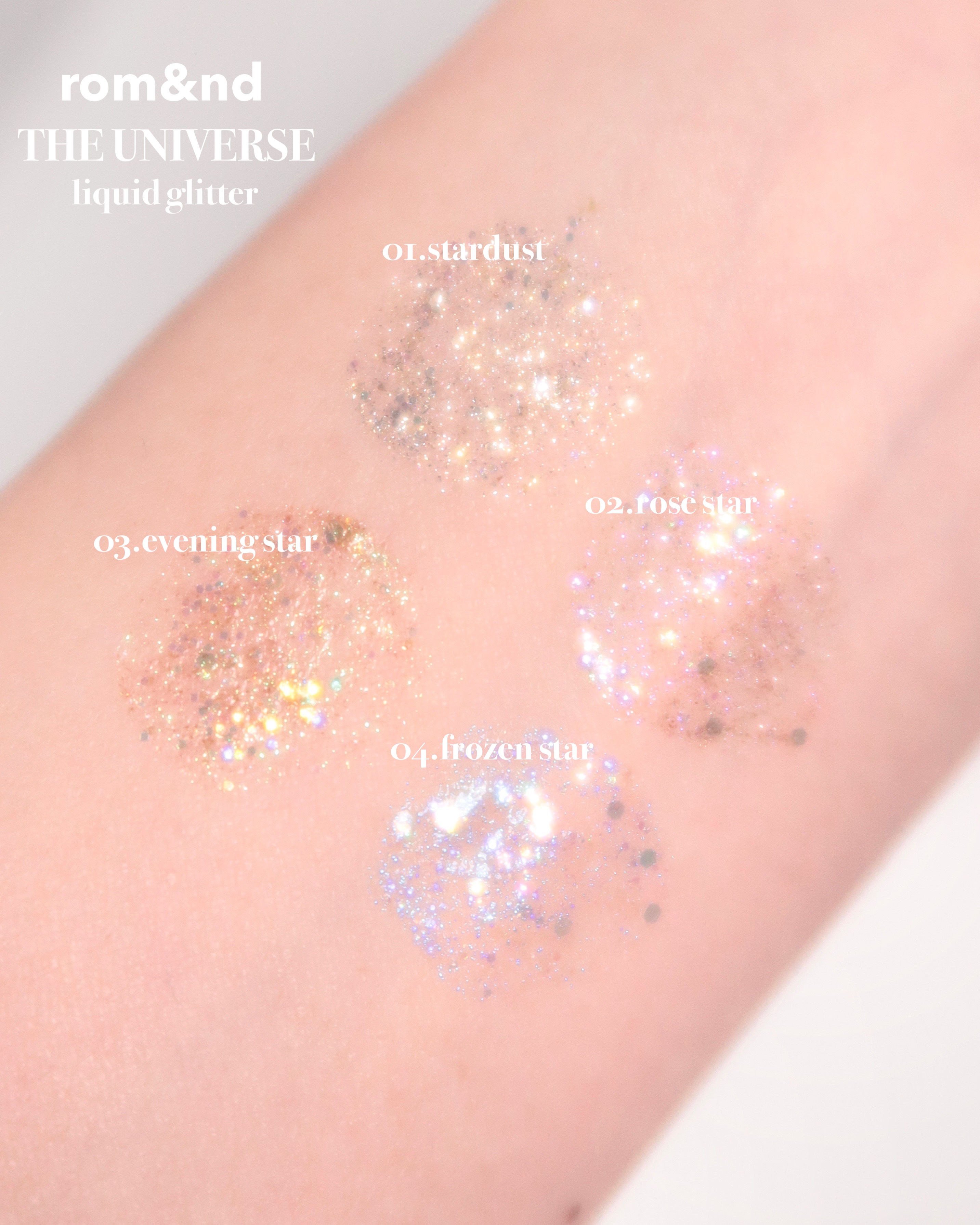 リキッド グリッター シャドウ/rom&nd/グリッターを使ったクチコミ（2枚目）