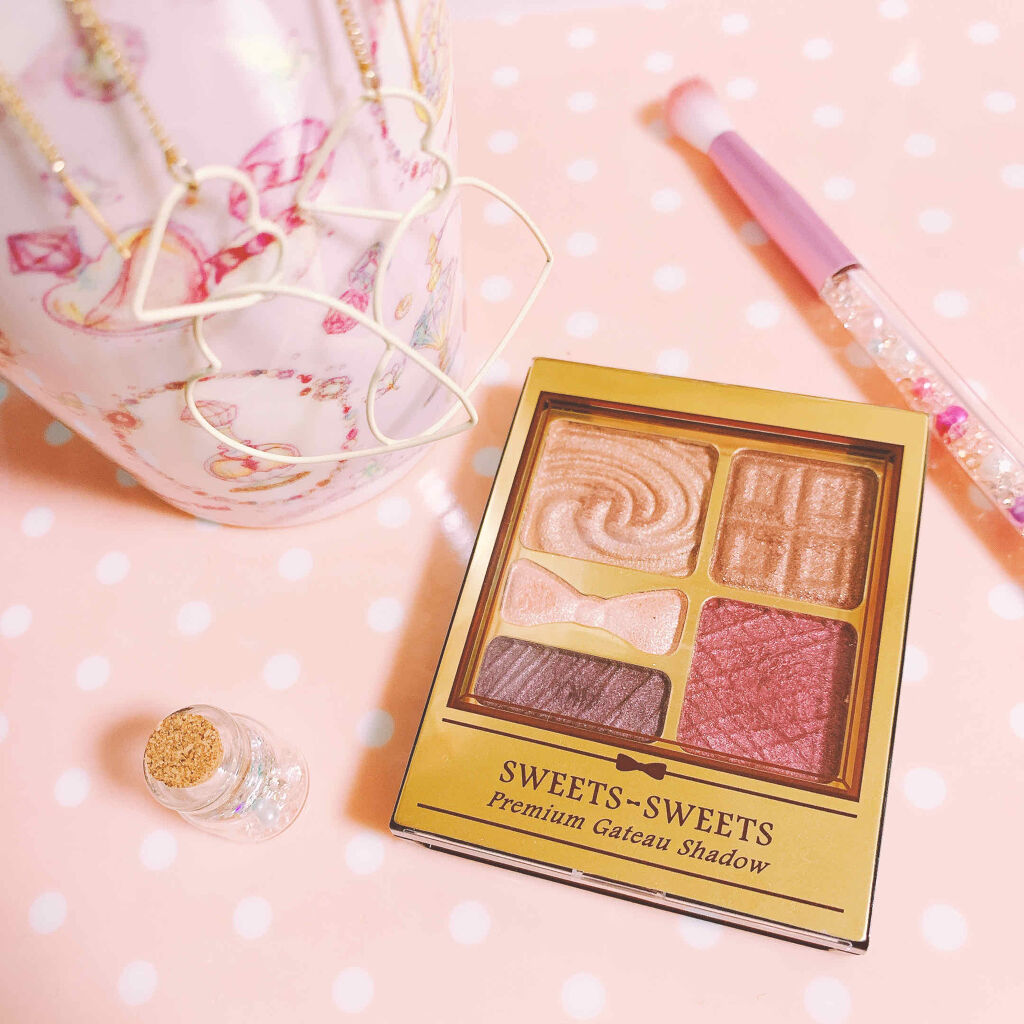 プレミアムガトーシャドウ 07 カシスブラウン/スウィーツ スウィーツ/アイシャドウパレットを使ったクチコミ（1枚目）