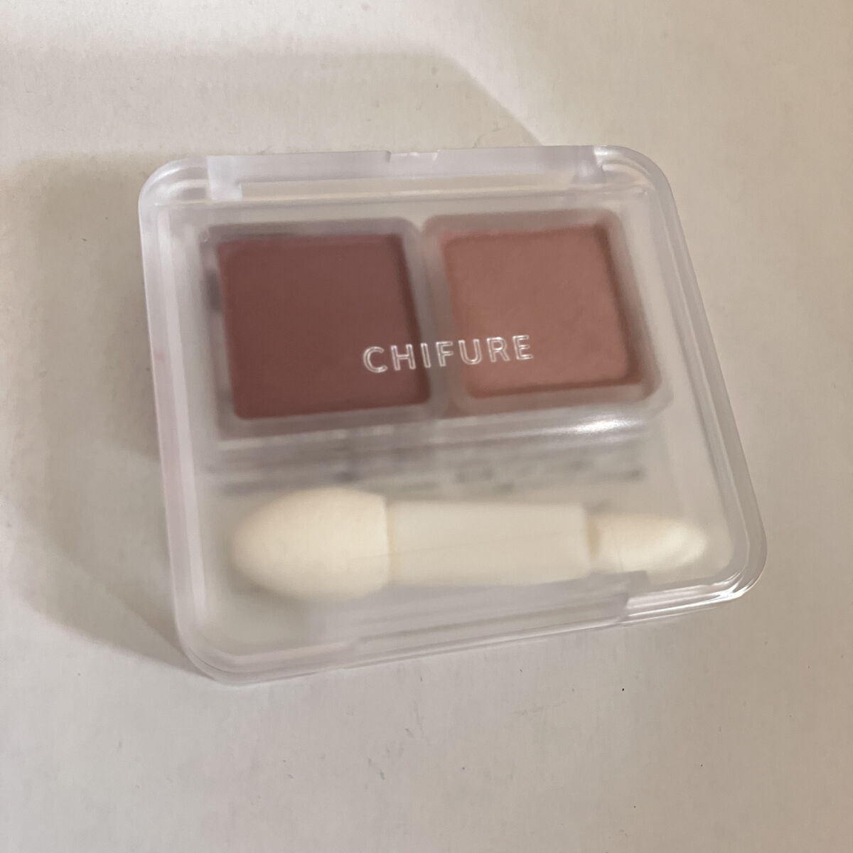 ツイン カラー アイシャドウ/ちふれ/アイシャドウパレットを使ったクチコミ（1枚目）