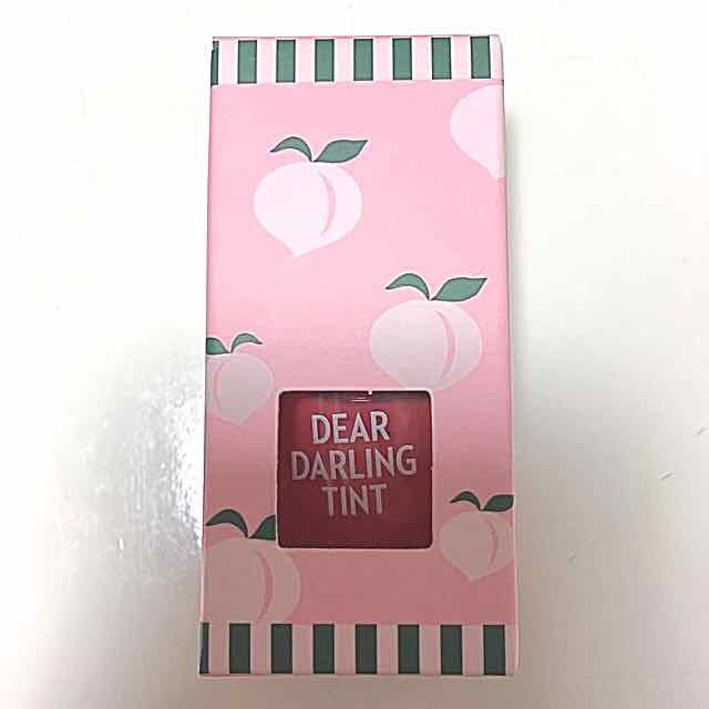 ディアダーリン ウォータージェルティント （アイスティント）/ETUDE/口紅を使ったクチコミ（1枚目）