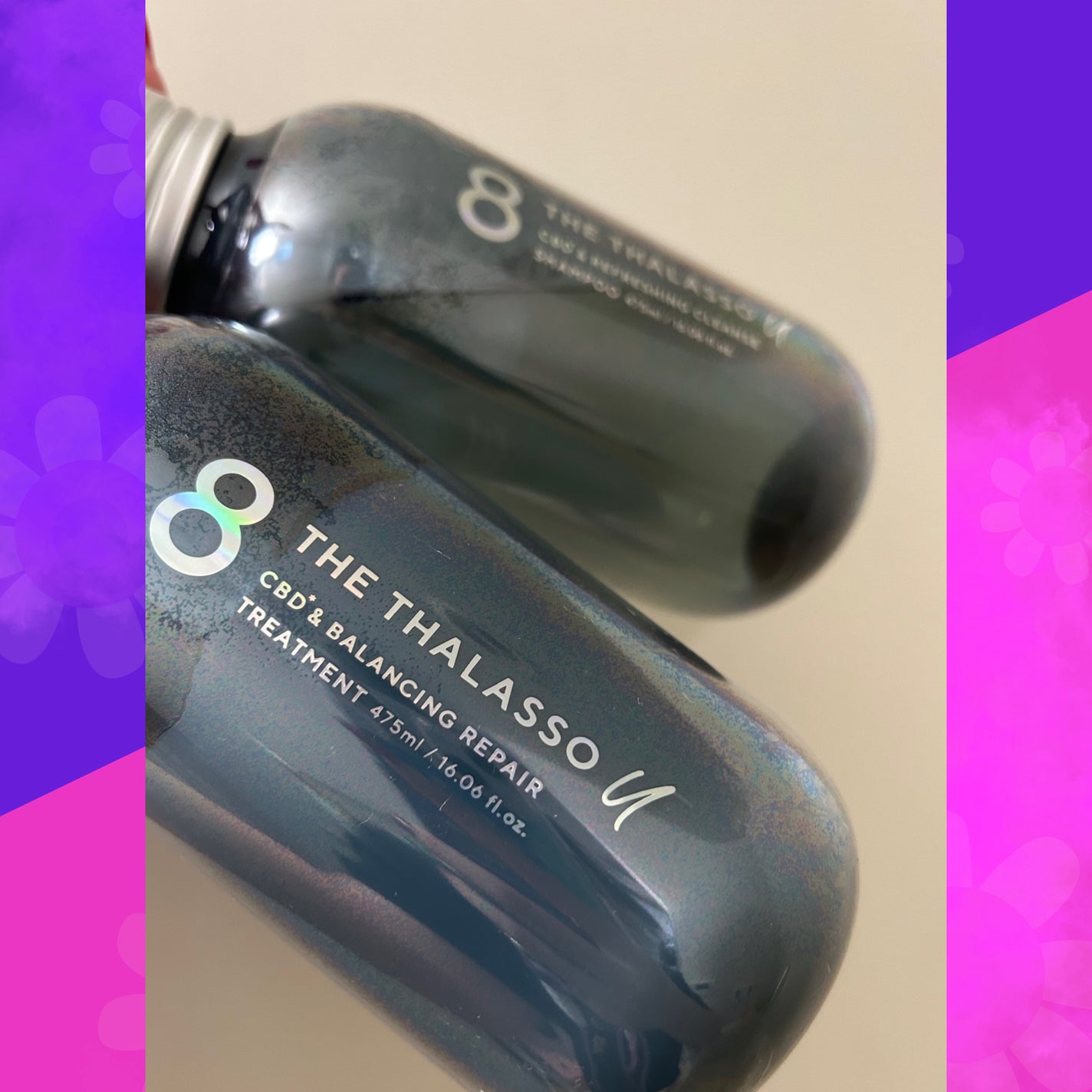 エイトザタラソ ユー CBD&リフレッシング クレンズ 美容液シャンプー/CBD&バランシング ダメージリペア 美容液ヘアトリートメント/エイトザタラソ/市販シャンプーを使ったクチコミ(1枚目)