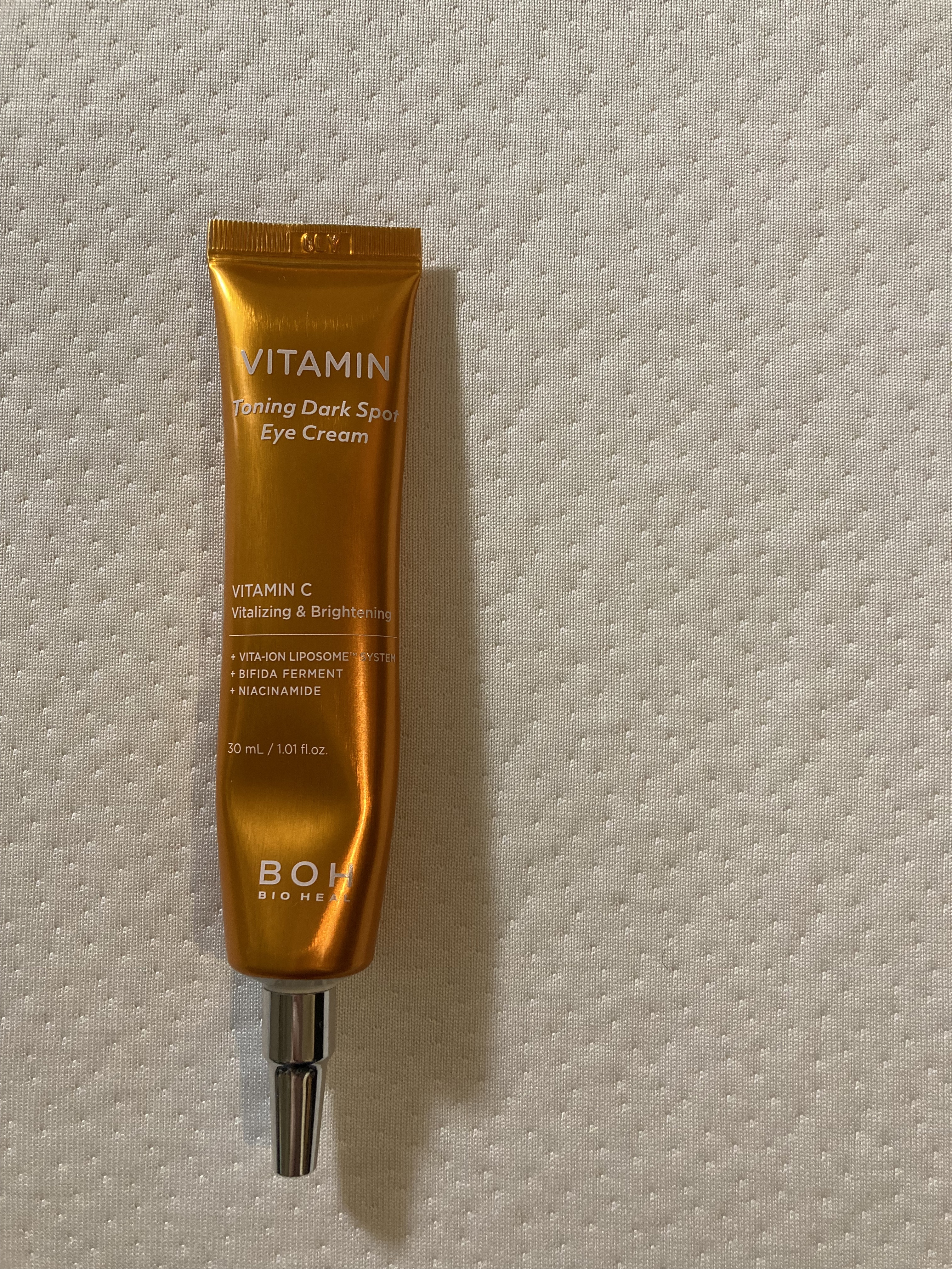 ビタミントーニングダークスポットアイクリーム/BIOHEAL BOH/アイケア・アイクリームを使ったクチコミ（1枚目）