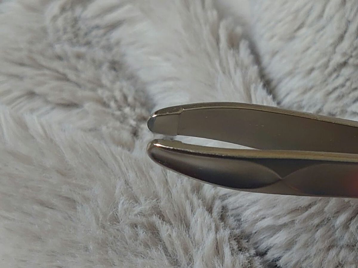 先が丸い毛抜き/貝印/毛抜きを使ったクチコミ（2枚目）