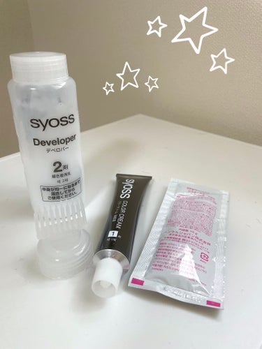 サイオス カラージェニック ミルキーヘアカラー (ちらっと白髪用)のクチコミ「syoss カラージェニック ミルキーヘアカラー

ちらっと白髪用 LA04 アメジストアッシ.....」（2枚目）