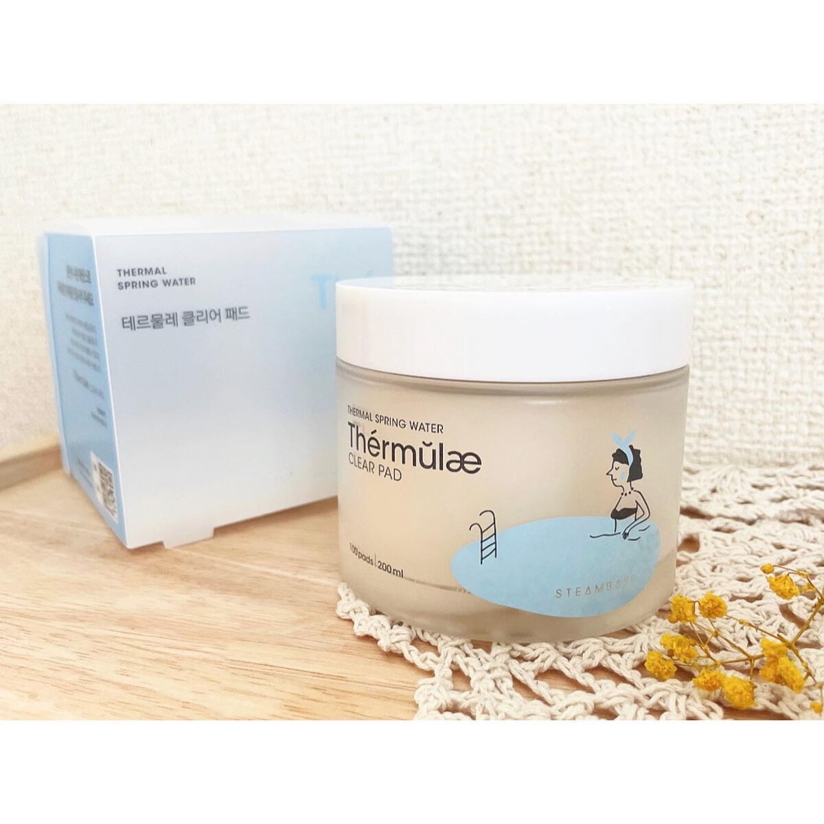 テルムレクリアパッド/STEAMBASE/トナーパッドを使ったクチコミ（1枚目）