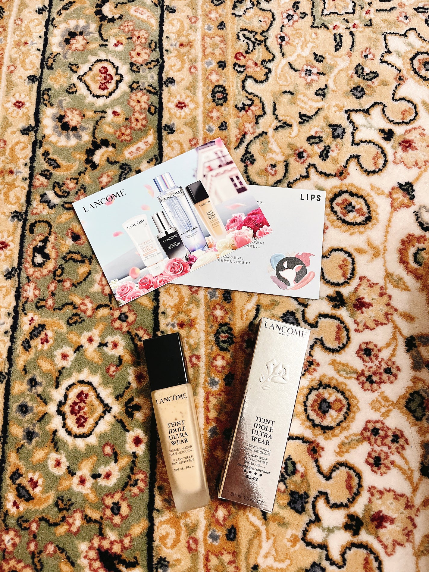 タンイドル ウルトラ ウェア リキッド/LANCOME/リキッドファンデーションを使ったクチコミ(1枚目)