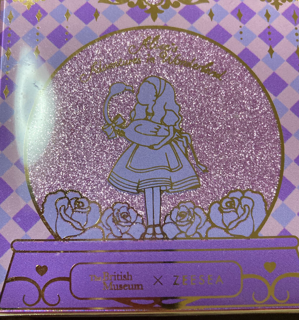 ドリームランドアイシャドウ ( 4シェード )/ZEESEA/アイシャドウパレットを使ったクチコミ（2枚目）