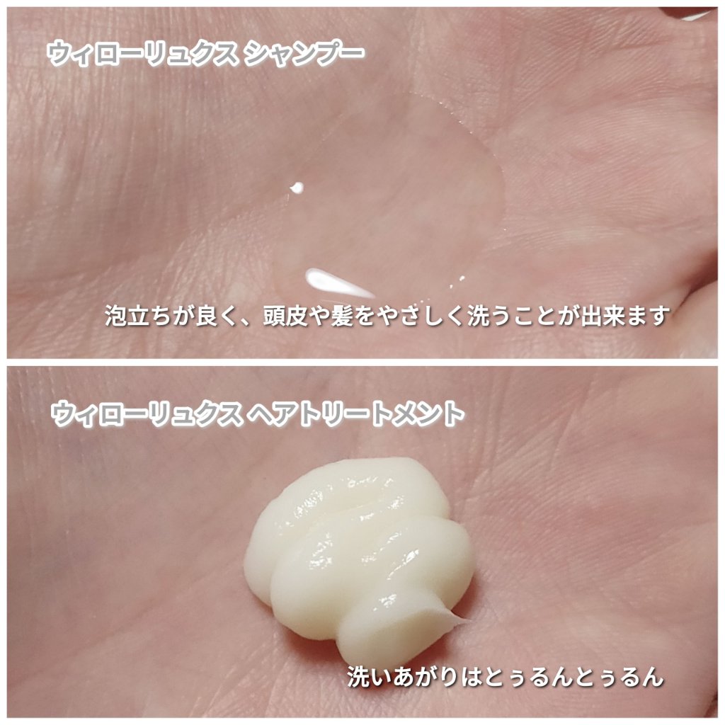 グランドリンケージ ウィローリュクス シャンプー／ヘアトリートメント/ミルボン/サロンシャンプーを使ったクチコミ（3枚目）