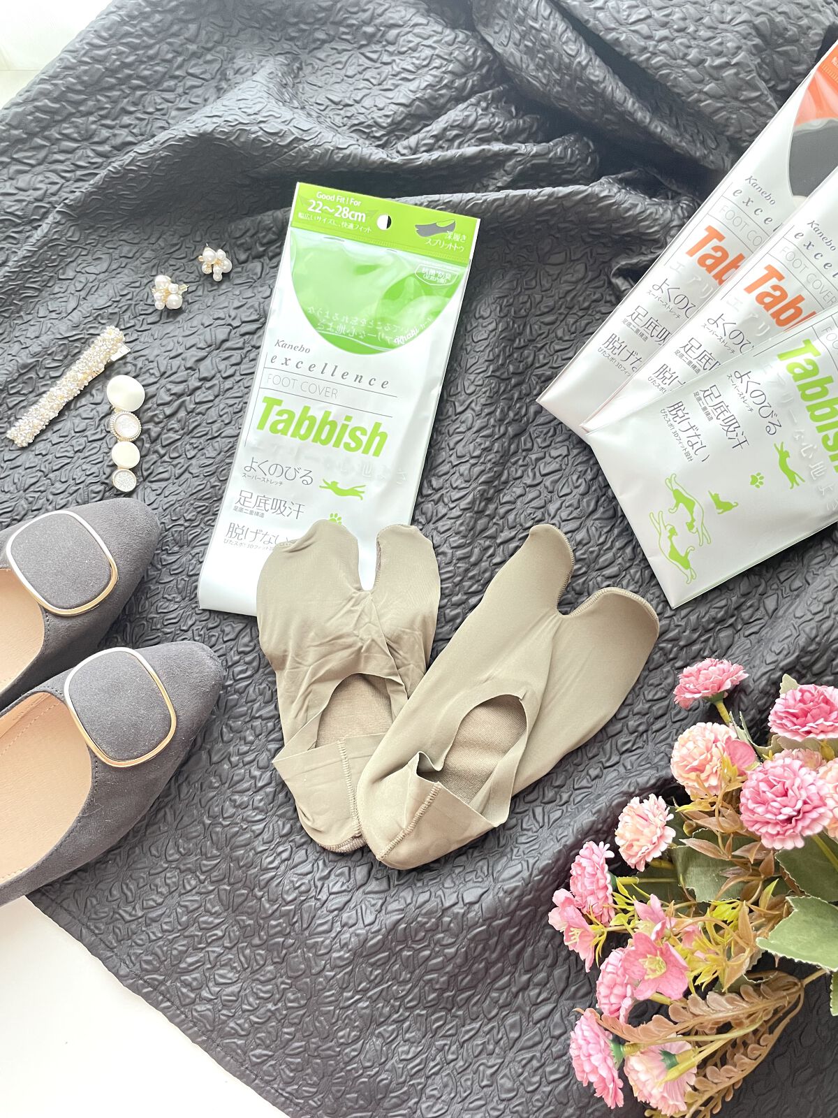 excellence Tabbish フットカバー(深履き足袋型)/excellence/その他を使ったクチコミ（2枚目）