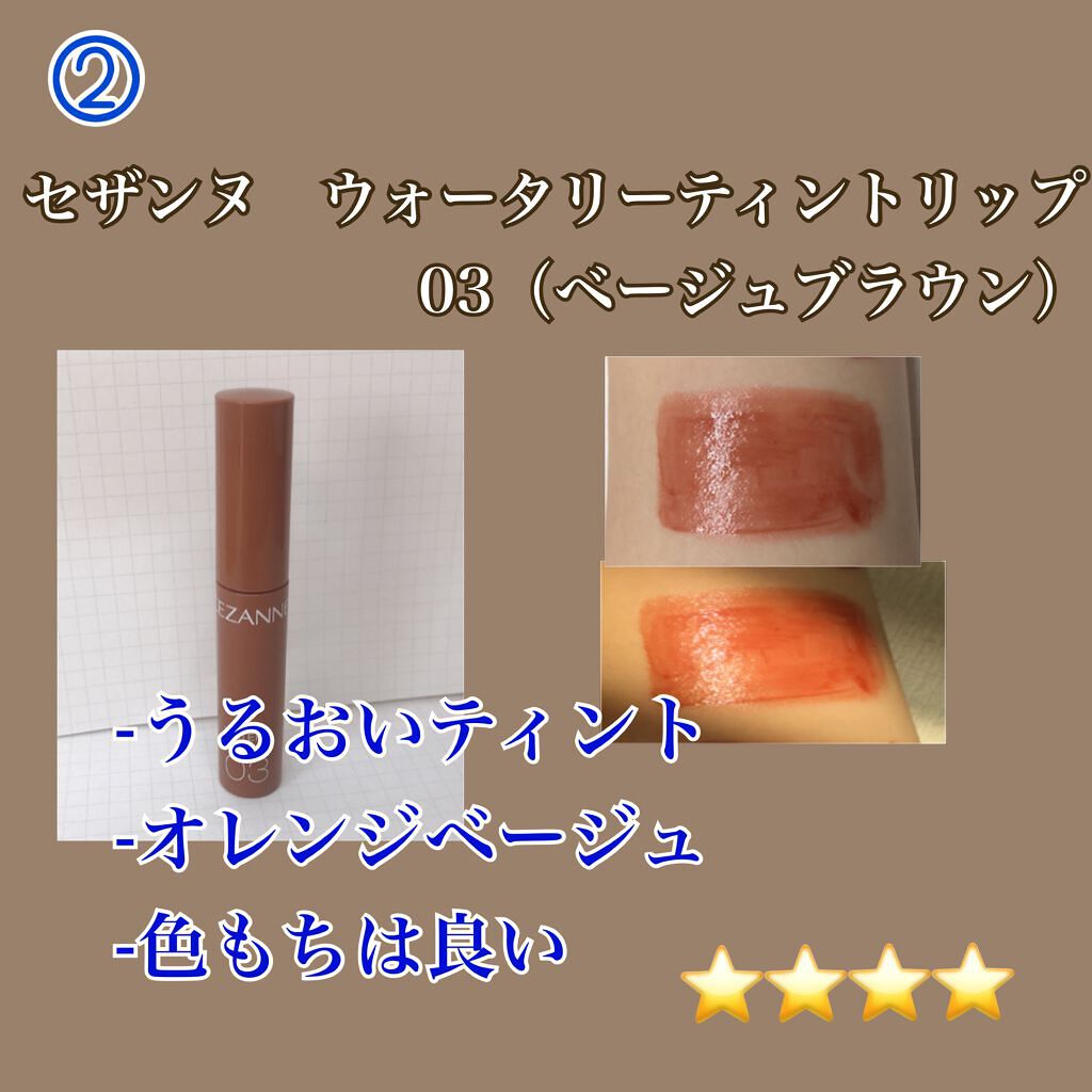 ラスティング リップカラーN/CEZANNE/口紅を使ったクチコミ(6枚目)