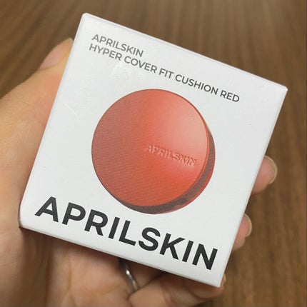 ハイパーカバーフィットクッション red/APRILSKIN/クッションファンデーションを使ったクチコミ(3枚目)