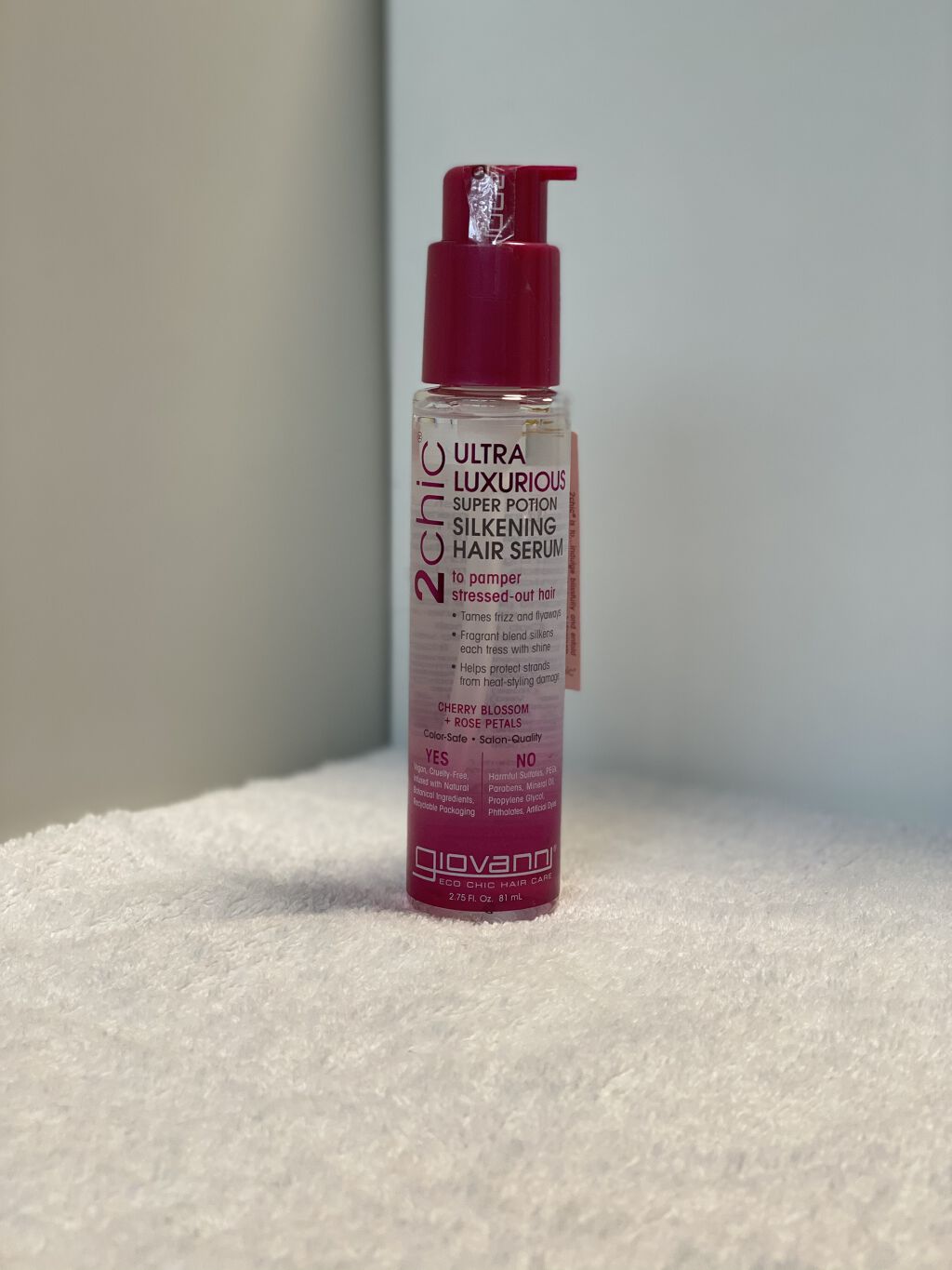 2chic ラグジュリアスシルキーヘアセラム/giovanni/ヘアオイルを使ったクチコミ（1枚目）