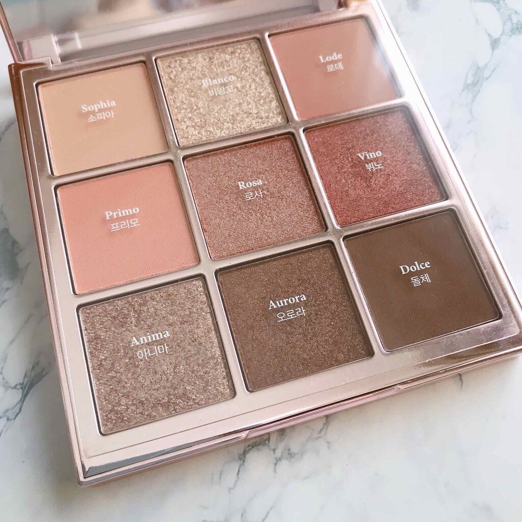 The Bella collection eyeshadow palette/CELEFIT/アイシャドウパレットを使ったクチコミ(3枚目)