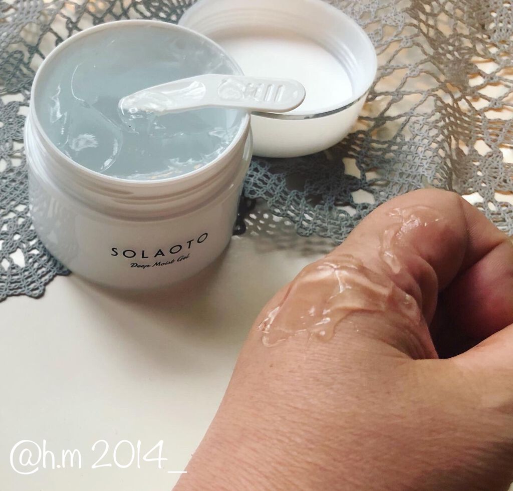 ディープモイストゲル/SOLAOTO/オールインワン化粧品を使ったクチコミ(2枚目)