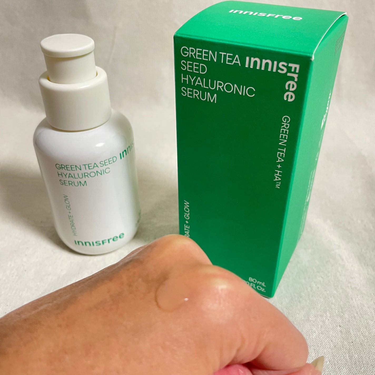 グリーンティーシード セラム N/innisfree/美容液を使ったクチコミ(2枚目)