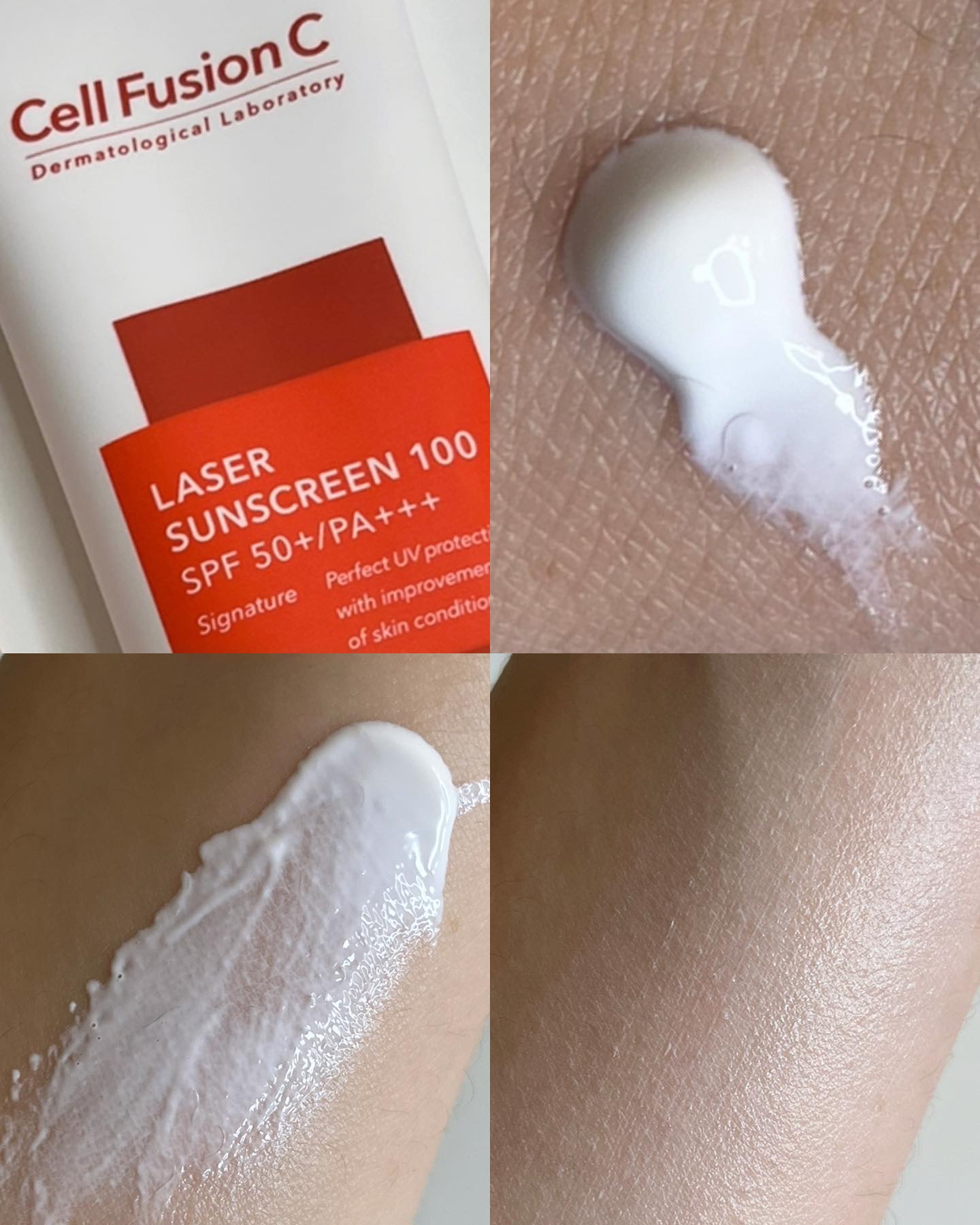 レーザーサンスクリーン 100/Cell Fusion C(セルフュージョンシー)/日焼け止めクリームを使ったクチコミ（3枚目）