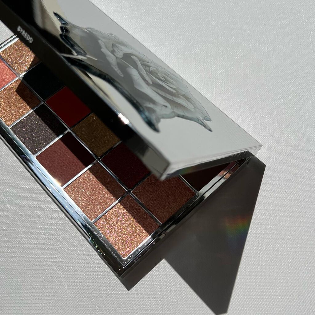 【BYREDO】フローラカラハリ 18色アイシャドウパレット【限定】 試してみた】アイシャドウパレット フローラ カラハリ BYREDOの
