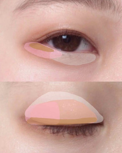 シングルカラーアイシャドウ/CEZANNE/単色アイシャドウを使ったクチコミ(2枚目)