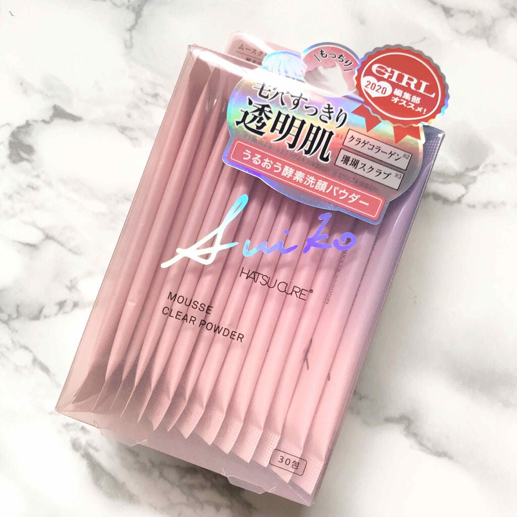 ムースクリアパウダー/SUIKO HATSUCURE/洗顔パウダーを使ったクチコミ(2枚目)
