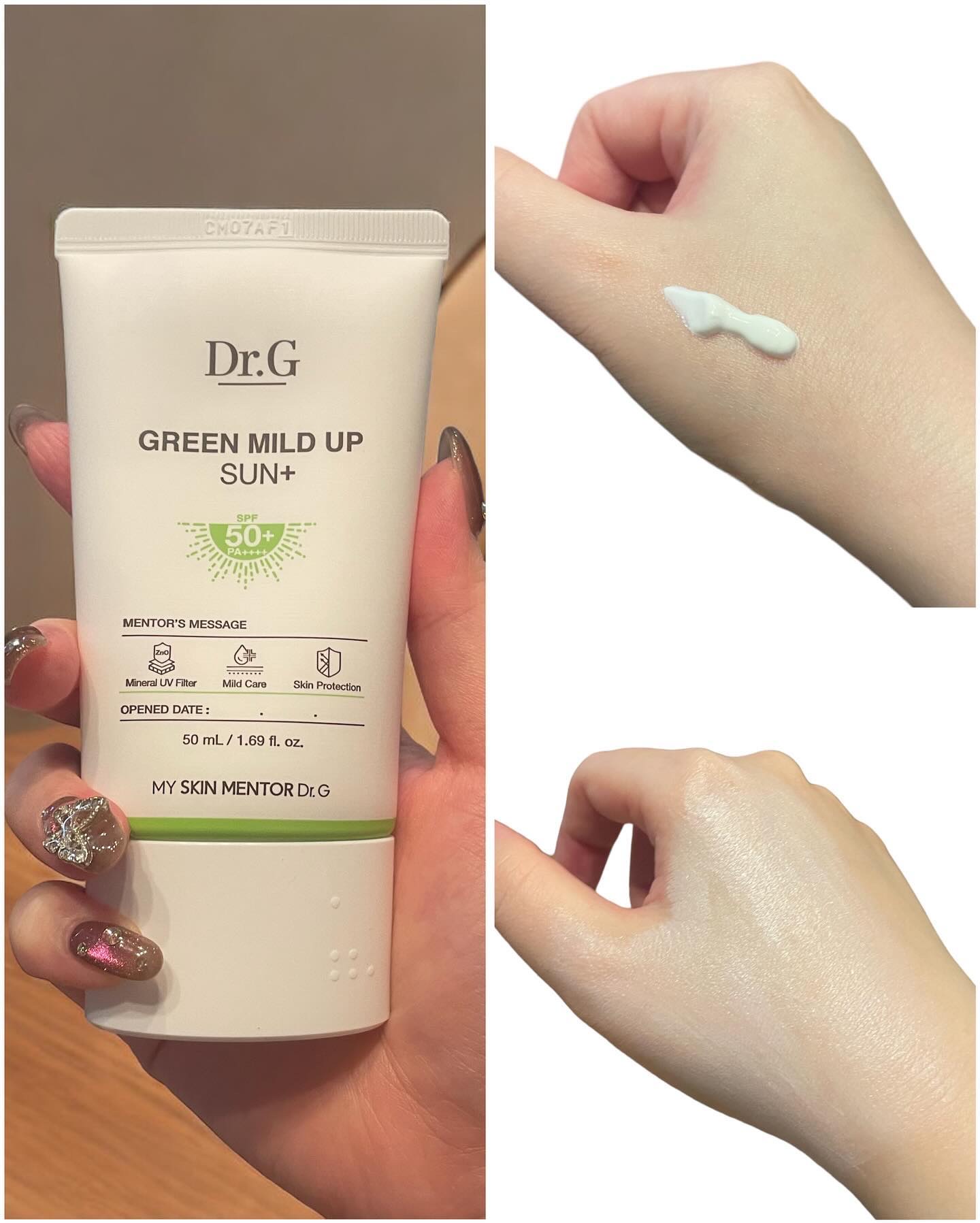 ブライトニングアップサンプラス/Dr.G/日焼け止めクリームを使ったクチコミ（2枚目）