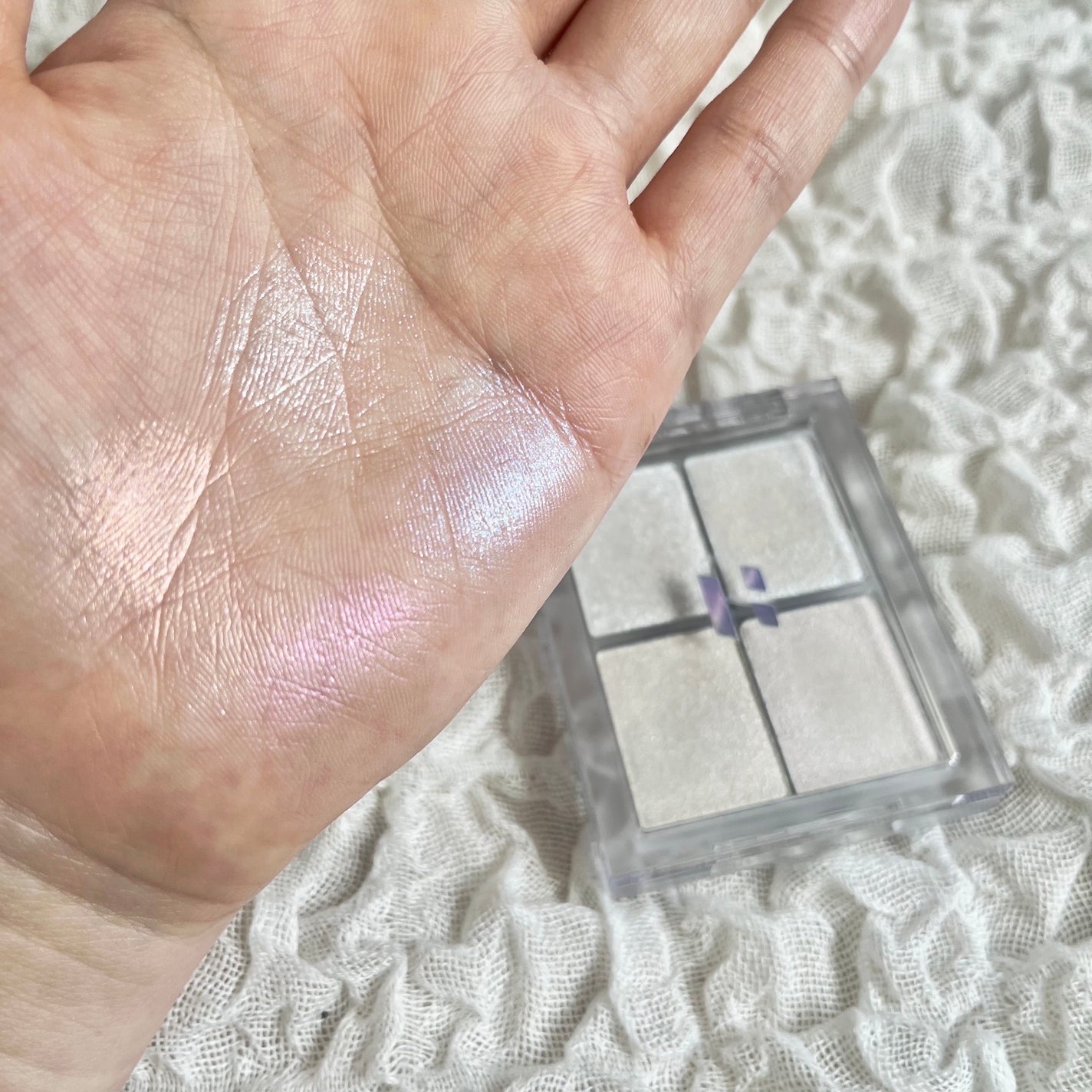 マイフェイブ ピースアイフローズン/HOLIKA HOLIKA/単色アイシャドウを使ったクチコミ(4枚目)