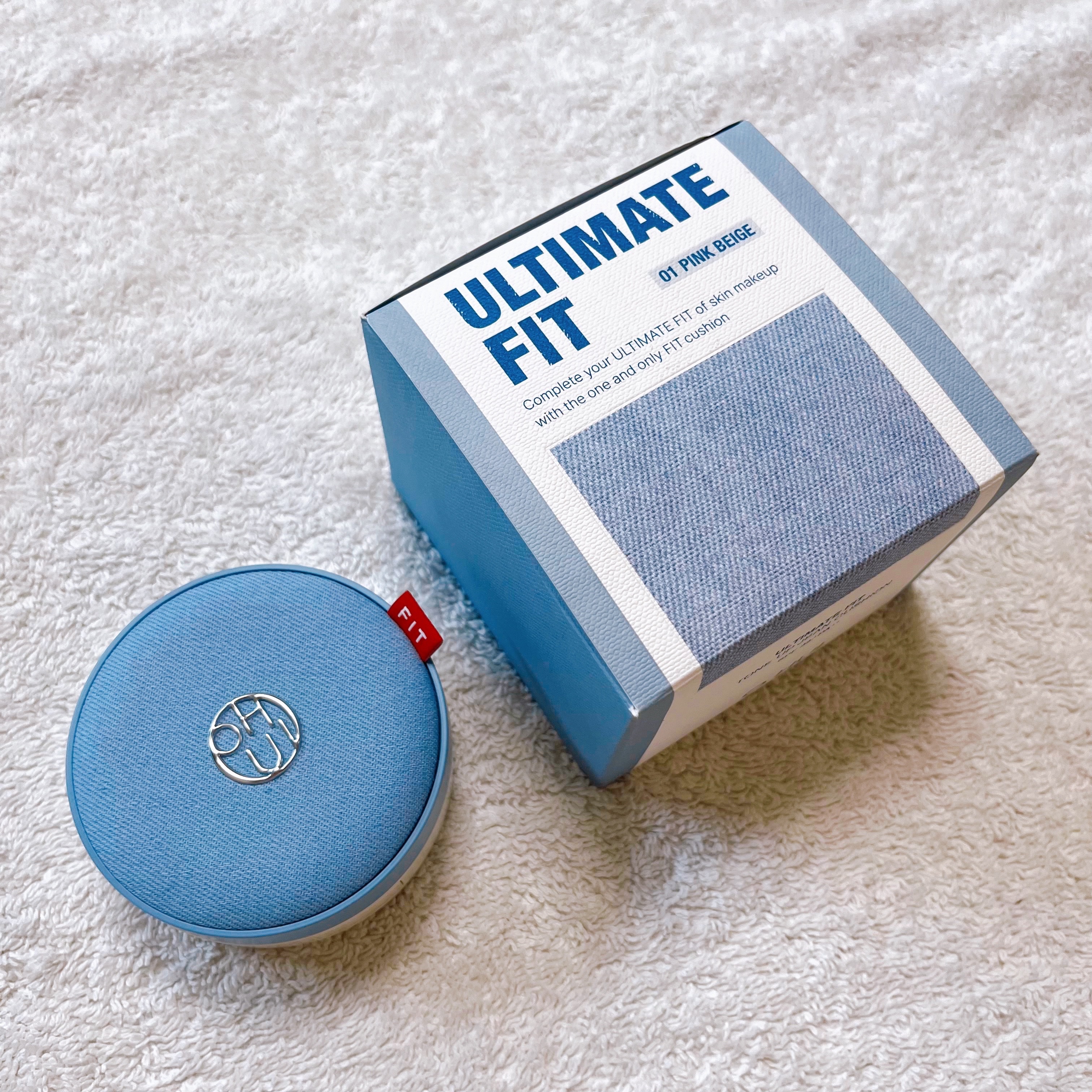 アルティメットフィット トーンアップデニムクッション/OHUI/クッションファンデーションを使ったクチコミ（1枚目）