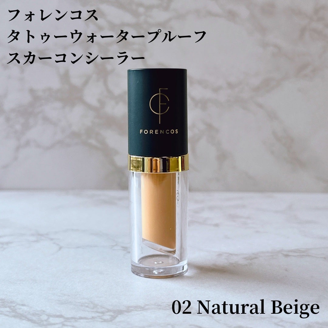 タトゥーウォータープルーフスカーコンシーラー/フォレンコス/リキッドコンシーラーを使ったクチコミ(1枚目)