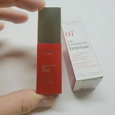 コンフォート リップオイル インテンス/CLARINS/リップグロスを使ったクチコミ（1枚目）