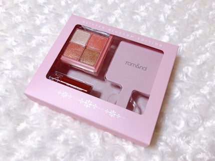 グリッターブロッサムエディション/rom&nd/メイクアップキットを使ったクチコミ(1枚目)