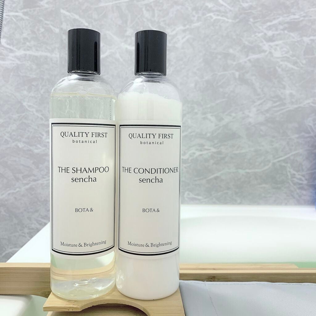 ボタアンド ザ シャンプー <sencha>/クオリティファースト/市販シャンプーを使ったクチコミ(6枚目)