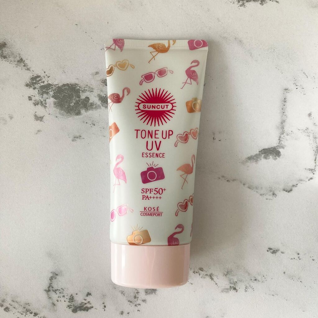 トーンアップUV エッセンス/サンカット®/日焼け止めローションを使ったクチコミ(3枚目)