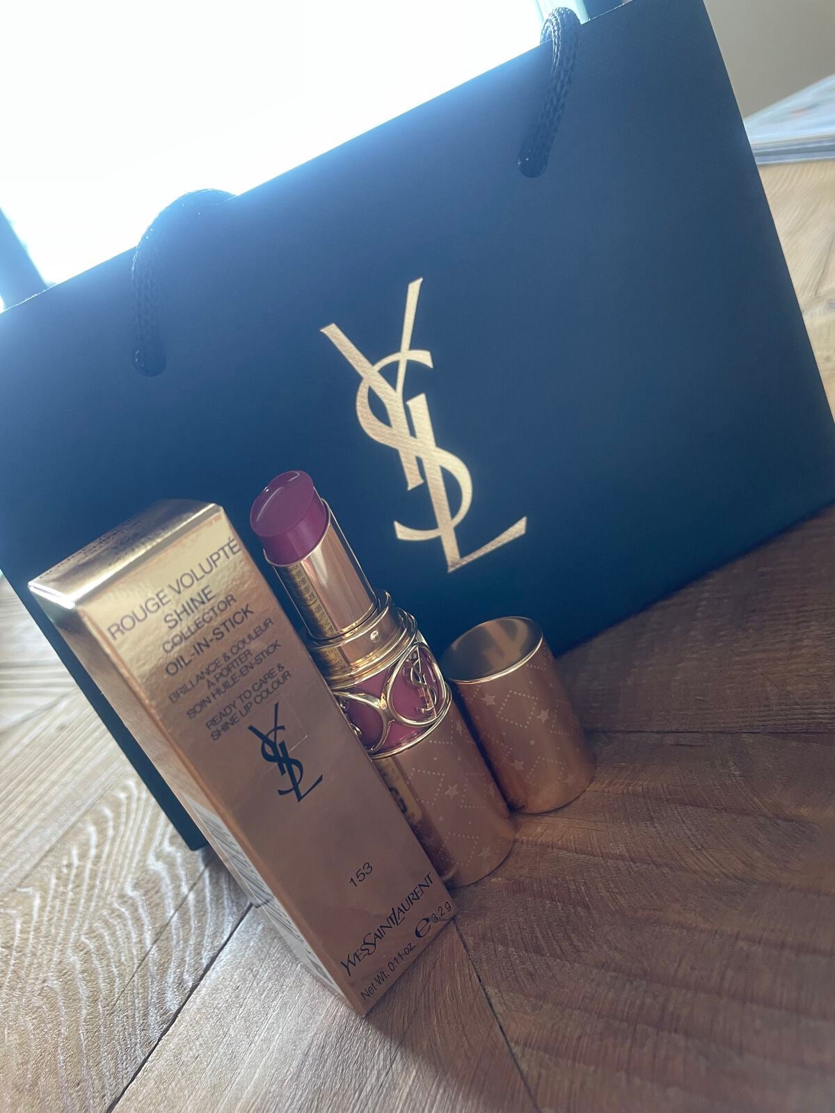 ルージュ ヴォリュプテ シャイン コレクター/YVES SAINT LAURENT BEAUTE/口紅を使ったクチコミ(1枚目)