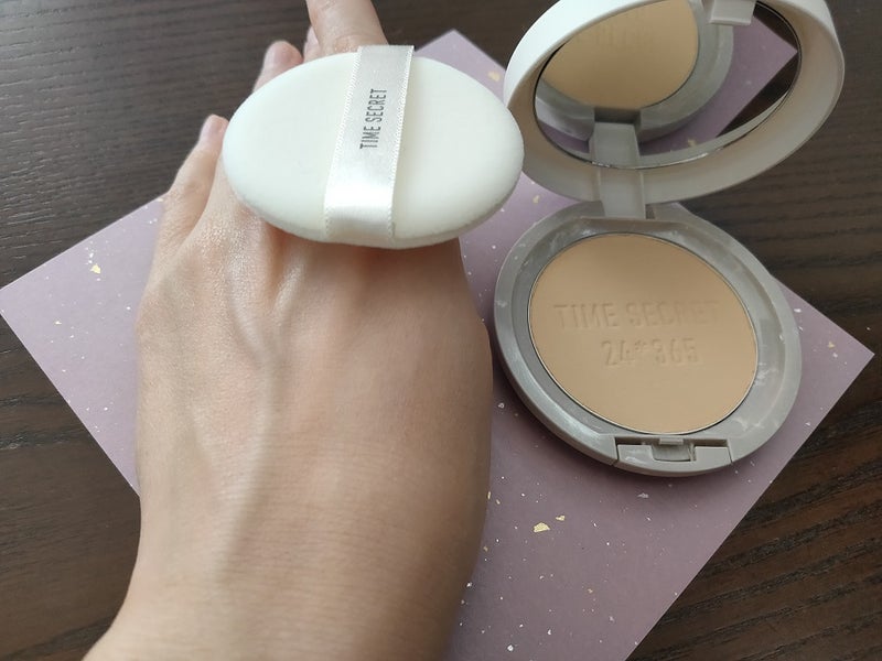 ミネラル 薬用プレストパウダー/TIME SECRET/プレストパウダーを使ったクチコミ(4枚目)
